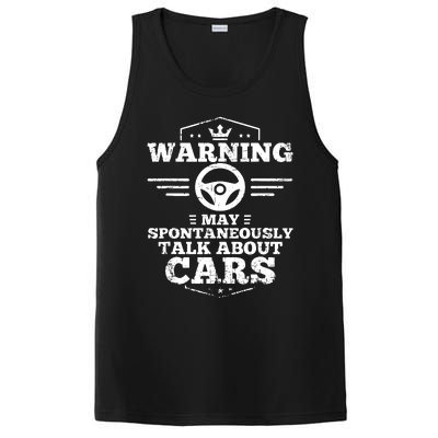 Warning I May Spontaneously Talk Cars PosiCharge Competitor Tank