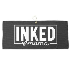 Womens Inked Mama Large Microfiber Waffle Golf Towel