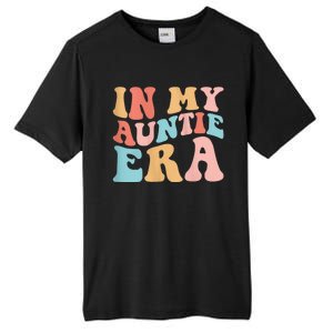 Wo In My Auntie Era Groovy Tank Top Tall Fusion ChromaSoft Performance T-Shirt