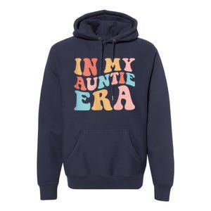 Wo In My Auntie Era Groovy Tank Top Premium Hoodie