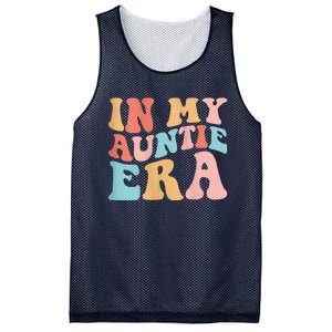 Wo In My Auntie Era Groovy Tank Top Mesh Reversible Basketball Jersey Tank