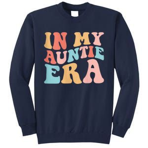 Wo In My Auntie Era Groovy Tank Top Tall Sweatshirt