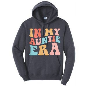 Wo In My Auntie Era Groovy Tank Top Tall Hoodie