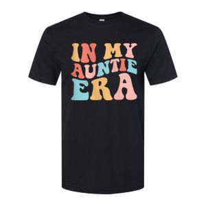 Wo In My Auntie Era Groovy Tank Top Softstyle CVC T-Shirt