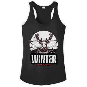 Winter Is Not Coming Sunshine Summer Graphic Fashion Funny Ladies PosiCharge Competitor Racerback Tank