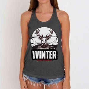 Winter Is Not Coming Sunshine Summer Graphic Fashion Funny Women's Knotted Racerback Tank