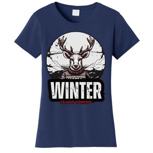 Winter Is Not Coming Sunshine Summer Graphic Fashion Funny Women's T-Shirt