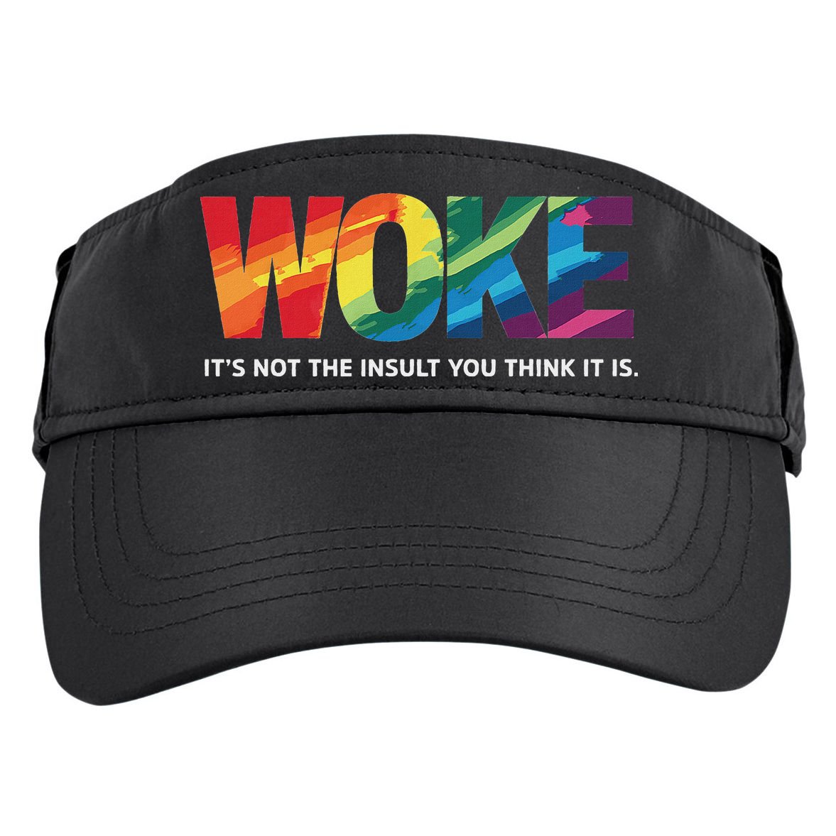 Woke ItS Not The Insult You Think It Is Adult Drive Performance Visor
