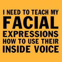 Womens I Need To Teach My Facial Expressions How To Use Their Voice Pom Pom 12in Knit Beanie