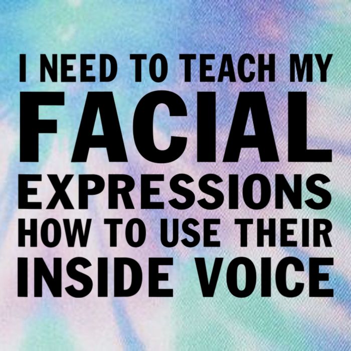 Womens I Need To Teach My Facial Expressions How To Use Their Voice Legacy Tie Dye Trucker Hat