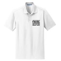 Womens I Need To Teach My Facial Expressions How To Use Their Voice Dry Zone Grid Polo