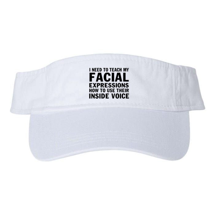 Womens I Need To Teach My Facial Expressions How To Use Their Voice Visor
