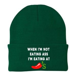 When IM Not Eating Ass IM Eating At ChiliS Knit Cap Winter Beanie