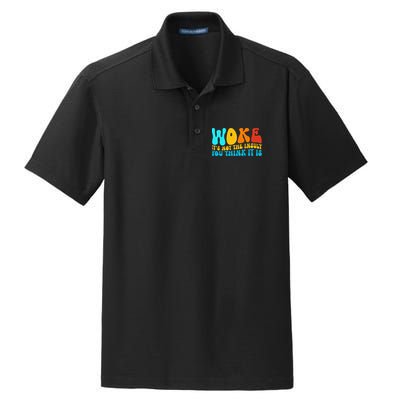 Woke It’S Not The Insult You Think It Is Dry Zone Grid Polo
