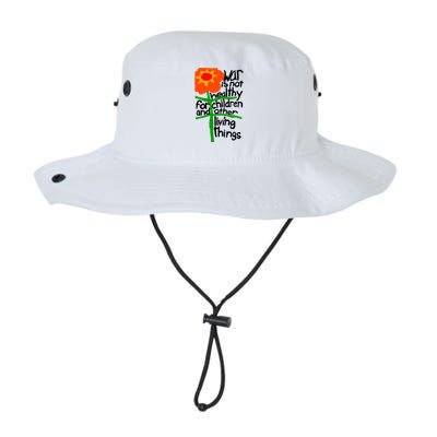 War Is Not Healthy For Children Quote Legacy Cool Fit Booney Bucket Hat