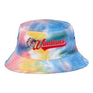 Windians Cleveland 22 Win Streak Baseball Tie Dye Newport Bucket Hat