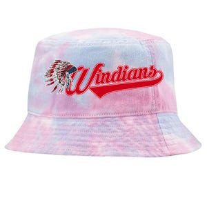 Windians Cleveland 22 Win Streak Baseball Tie-Dyed Bucket Hat