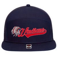 Windians Cleveland 22 Win Streak Baseball 7 Panel Mesh Trucker Snapback Hat