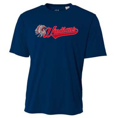 Windians Cleveland 22 Win Streak Baseball Cooling Performance Crew T-Shirt