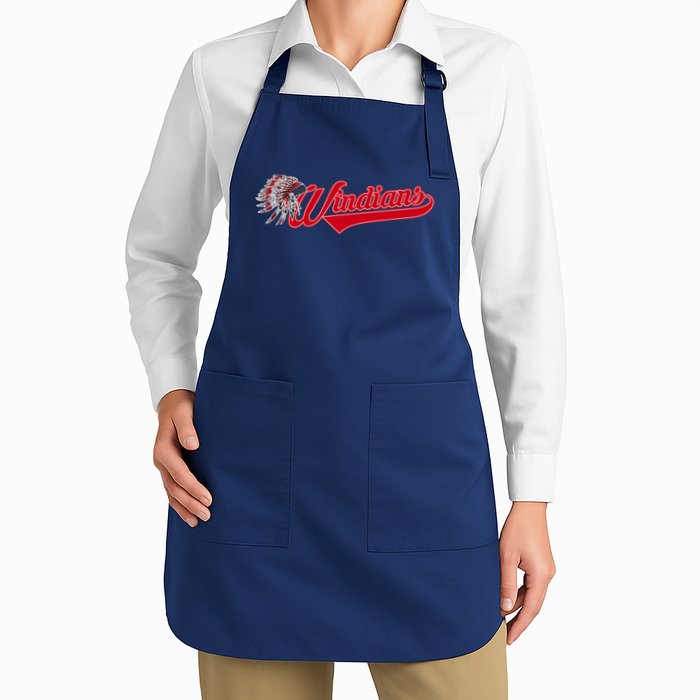 Windians Cleveland 22 Win Streak Baseball Apron