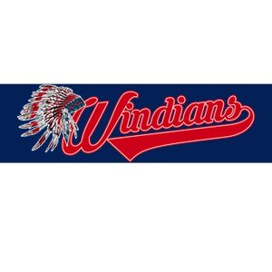 Windians Cleveland 22 Win Streak Baseball Bumper Sticker