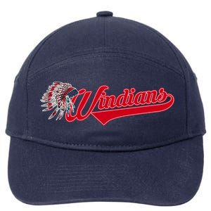 Windians Cleveland 22 Win Streak Baseball 7-Panel Snapback Hat