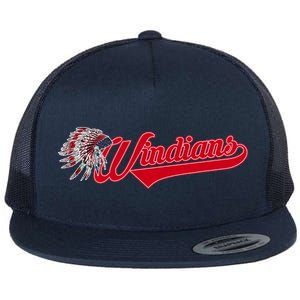 Windians Cleveland 22 Win Streak Baseball Flat Bill Trucker Hat