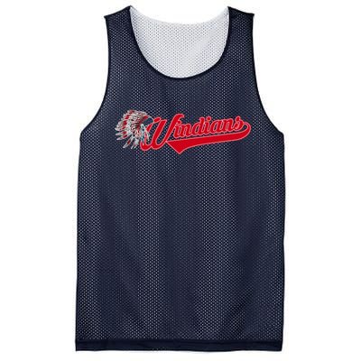 Windians Cleveland 22 Win Streak Baseball Mesh Reversible Basketball Jersey Tank