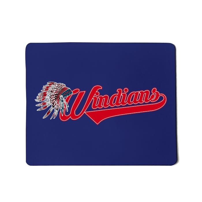 Windians Cleveland 22 Win Streak Baseball Mousepad