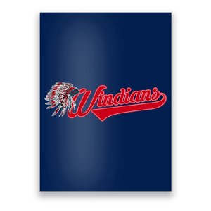 Windians Cleveland 22 Win Streak Baseball Poster