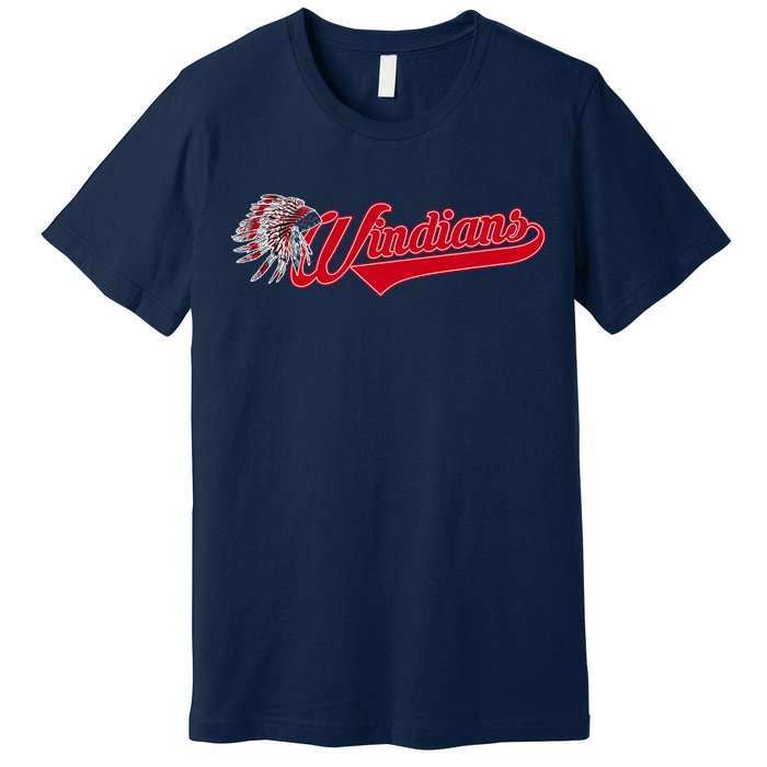 Windians Cleveland 22 Win Streak Baseball Premium T-Shirt