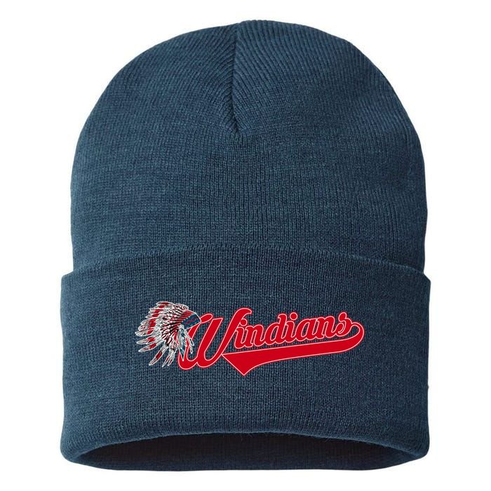 Windians Cleveland 22 Win Streak Baseball Sustainable Knit Beanie