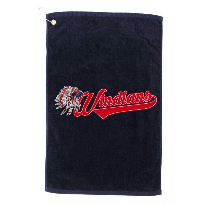 Windians Cleveland 22 Win Streak Baseball Platinum Collection Golf Towel