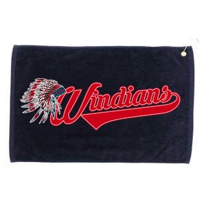 Windians Cleveland 22 Win Streak Baseball Grommeted Golf Towel