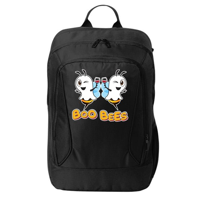 Wine Boo Bees Funny Ghost City Backpack