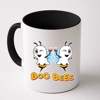 Wine Boo Bees Funny Ghost Mug