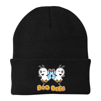Wine Boo Bees Funny Ghost Beanie