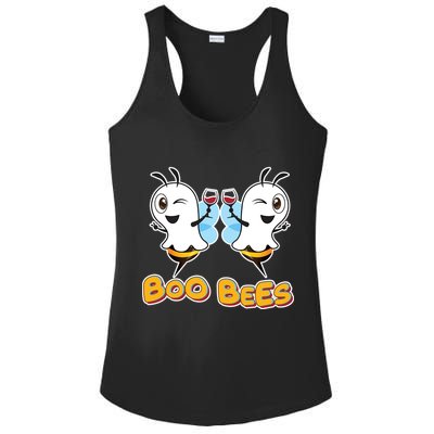 Wine Boo Bees Funny Ghost Ladies PosiCharge Competitor Racerback Tank