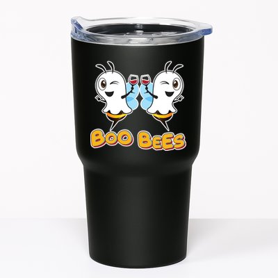 Wine Boo Bees Funny Ghost Tumbler