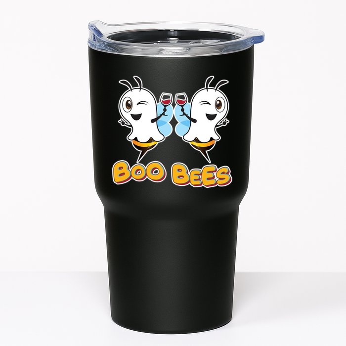 Wine Boo Bees Funny Ghost Tumbler