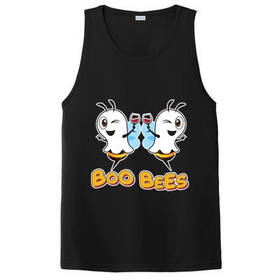 Wine Boo Bees Funny Ghost PosiCharge Competitor Tank