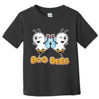 Wine Boo Bees Funny Ghost Toddler T-Shirt