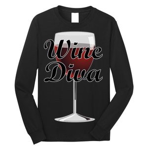 Wine Diva Long Sleeve Shirt