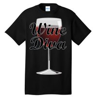 Wine Diva Tall T-Shirt