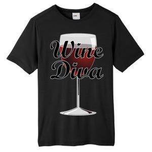 Wine Diva Tall Fusion ChromaSoft Performance T-Shirt