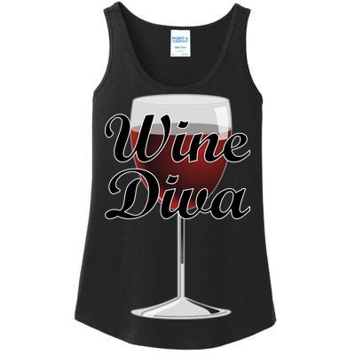 Wine Diva Ladies Essential Tank