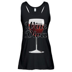 Wine Diva Ladies Essential Flowy Tank