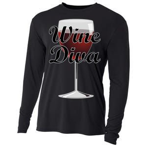 Wine Diva Cooling Performance Long Sleeve Crew