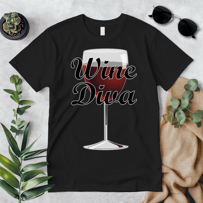 Wine Diva Premium T-Shirt