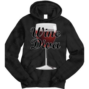 Wine Diva Tie Dye Hoodie